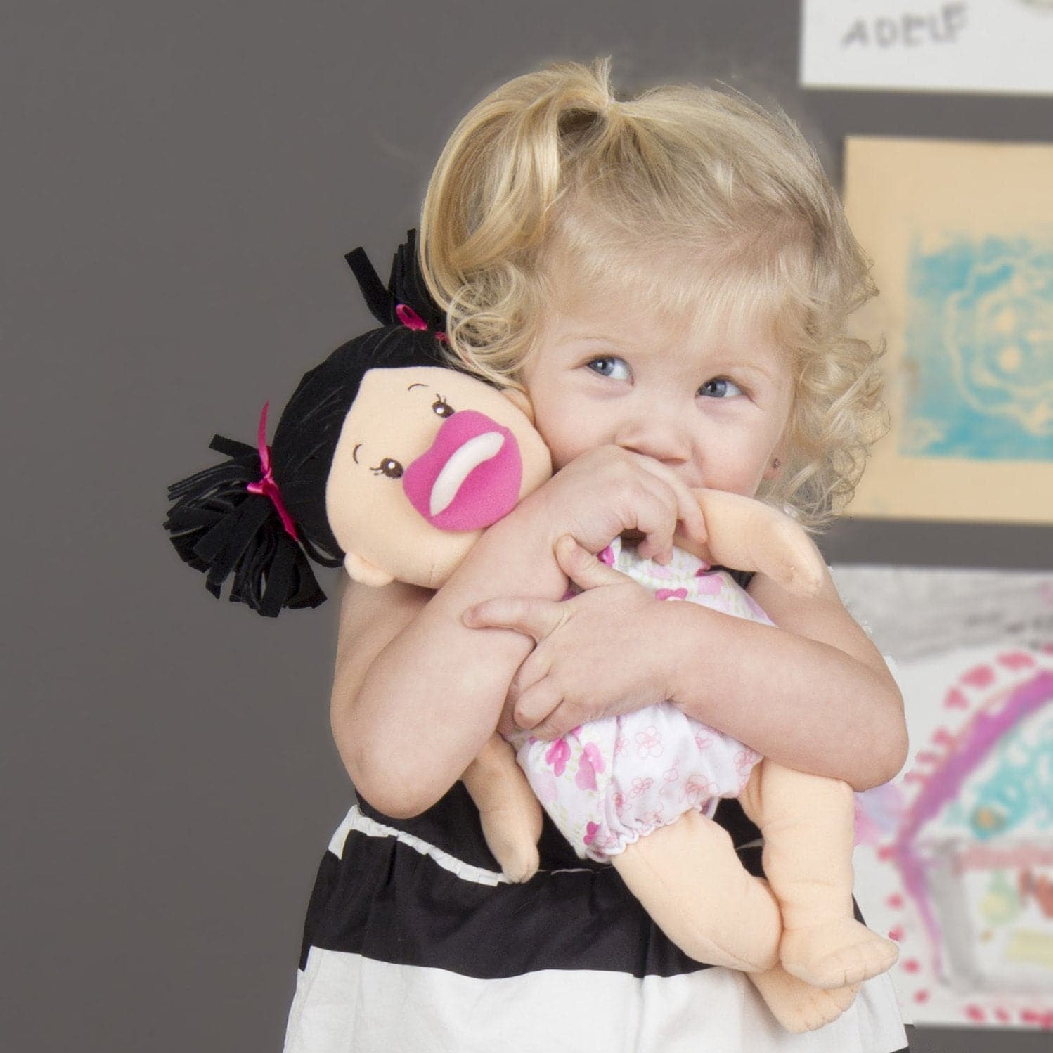 Manhattan Toy-Baby Stella Doll - Brunette Doll-153000-Legacy Toys