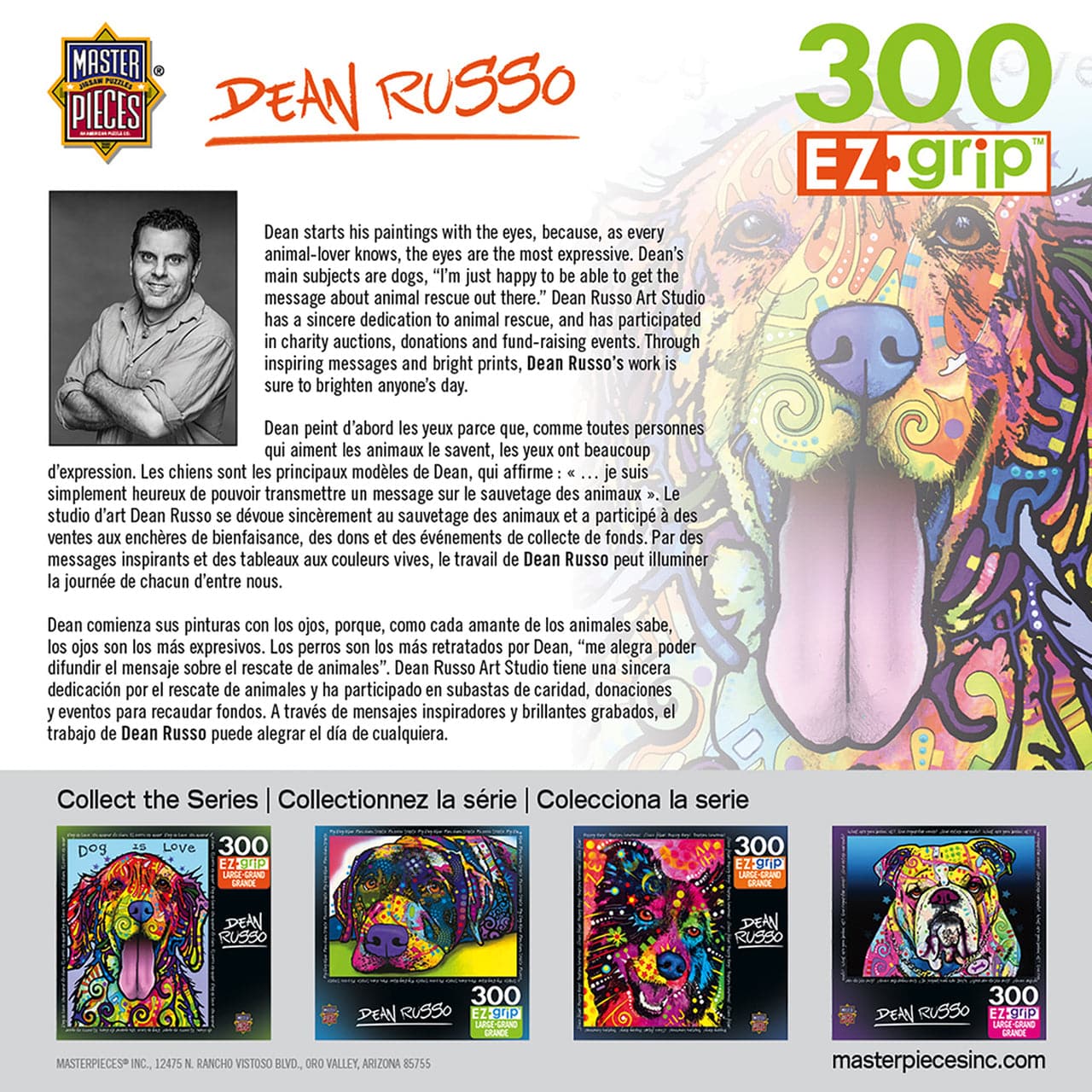 MasterPieces-Dean Russo - What Are You Looking At? - 300 Piece EZGrip Puzzle-31820-Legacy Toys