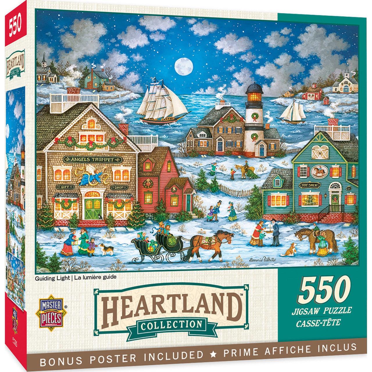 MasterPieces-Heartland Collection - Guiding Light - 550 Piece Puzzle-32134-Legacy Toys