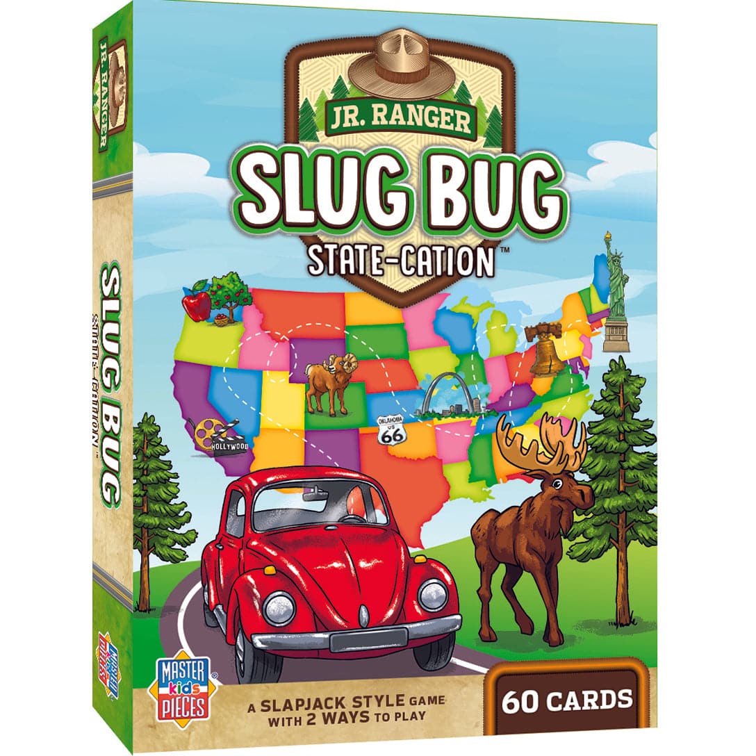 MasterPieces-Jr Ranger - Slug Bug State-cation Game-42069-Legacy Toys