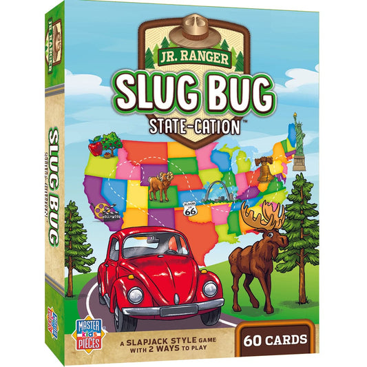 MasterPieces-Jr Ranger - Slug Bug State-cation Game-42069-Legacy Toys