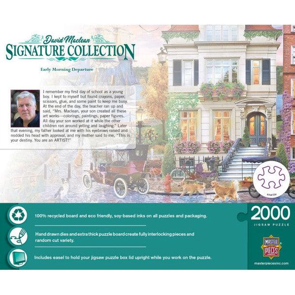 MasterPieces-Signature Collection - Early Morning Departure - 2000 Piece Puzzle-72136-Legacy Toys