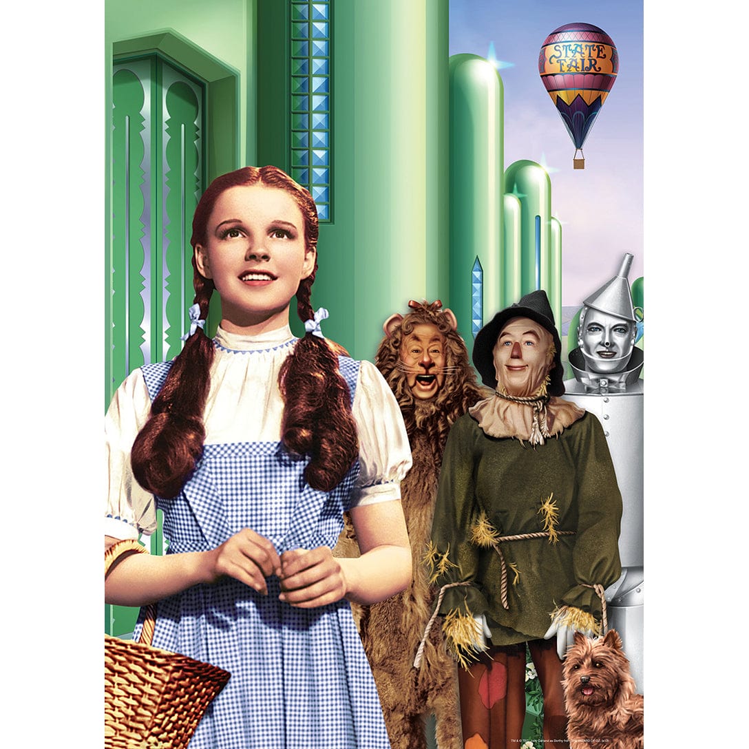 MasterPieces-The Wizard of Oz Book Box - Emerald City - 1000 Piece Puzzle-71336-Legacy Toys