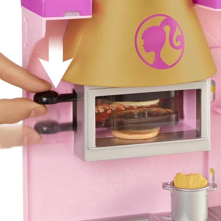 Mattel-Barbie Cook 'N Grill Restaurant-HBB91-Legacy Toys