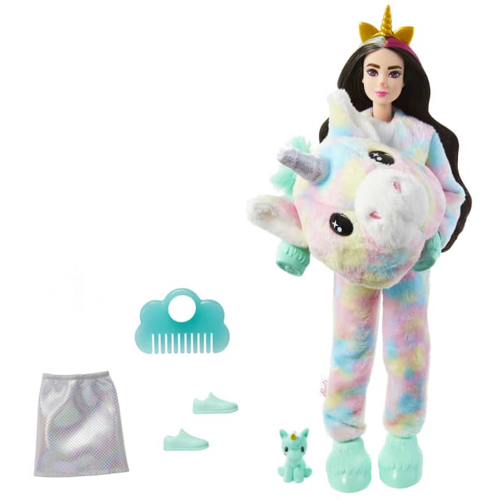 Mattel-Barbie Cutie Reveal - Fantasy Series - Unicorn-HJL58-Legacy Toys