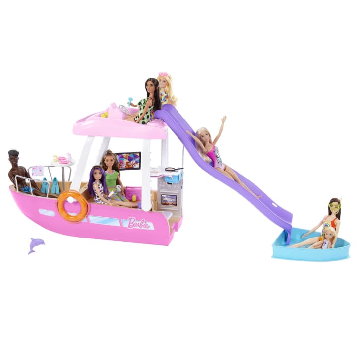 Mattel-Barbie Dream Boat Playset With Pool-HJV37-Legacy Toys