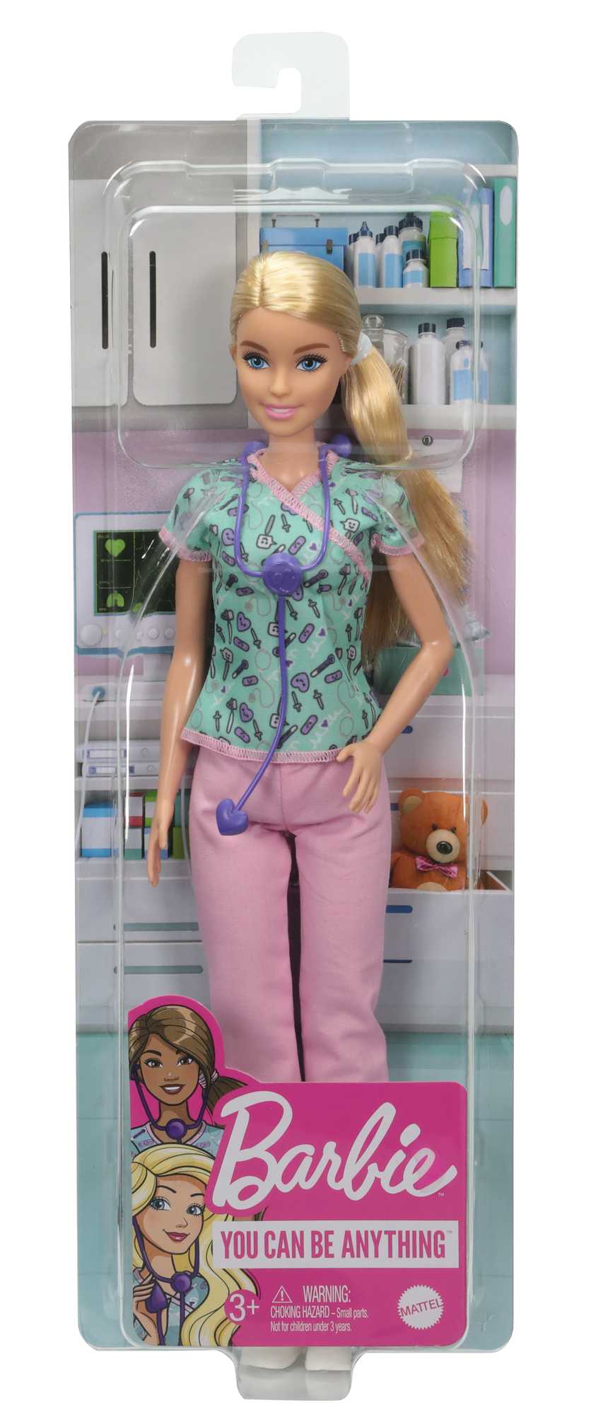 Mattel-Barbie Nurse Doll-GTW39-Legacy Toys