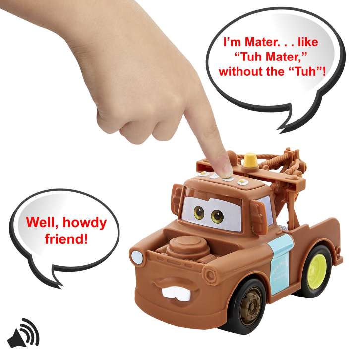 Mattel-Disney Pixar Cars - Track Talkers Mater-HJC59-Legacy Toys