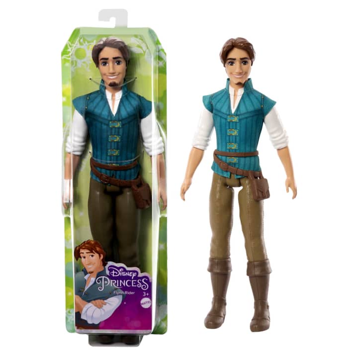 Mattel-Disney Princess Flynn Rider Doll-HLV98-Legacy Toys