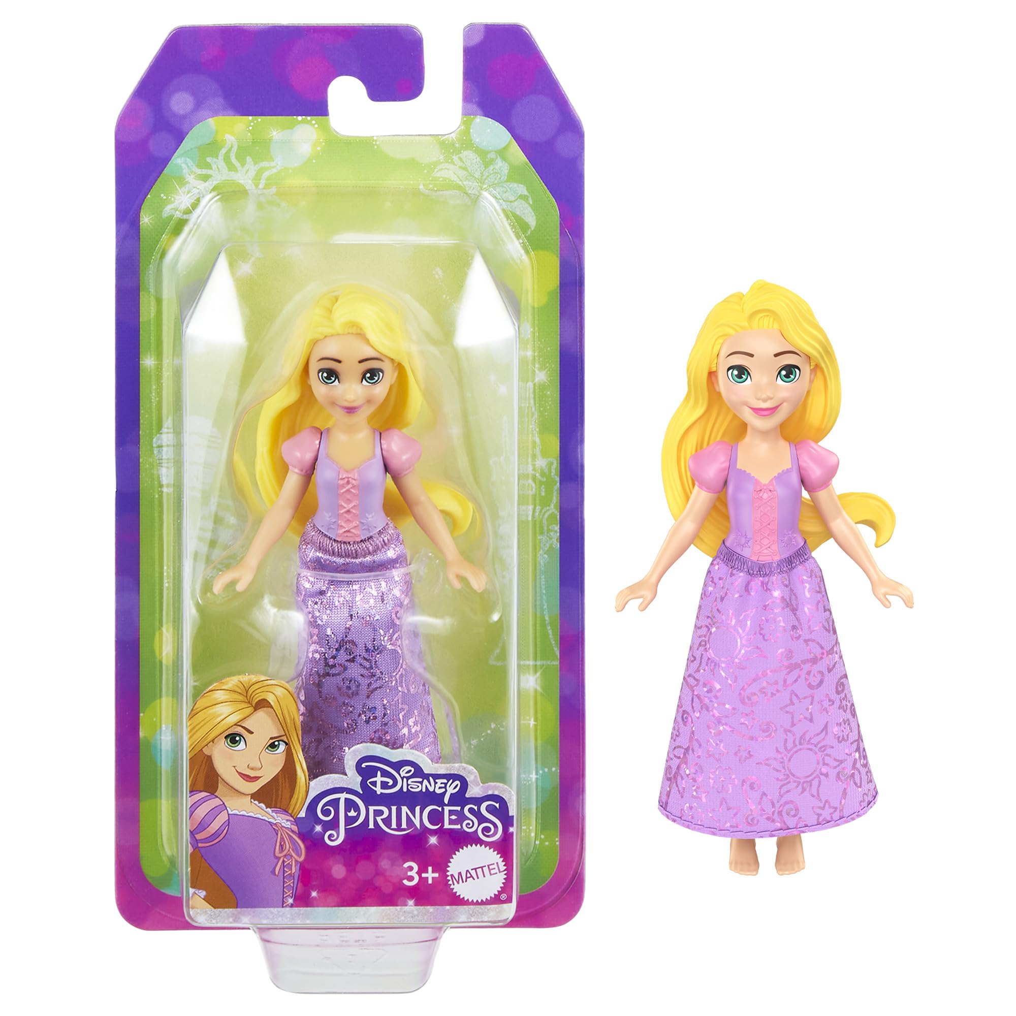 Mattel-Disney Princess Small Doll - Rapunzel-JBX42-Legacy Toys