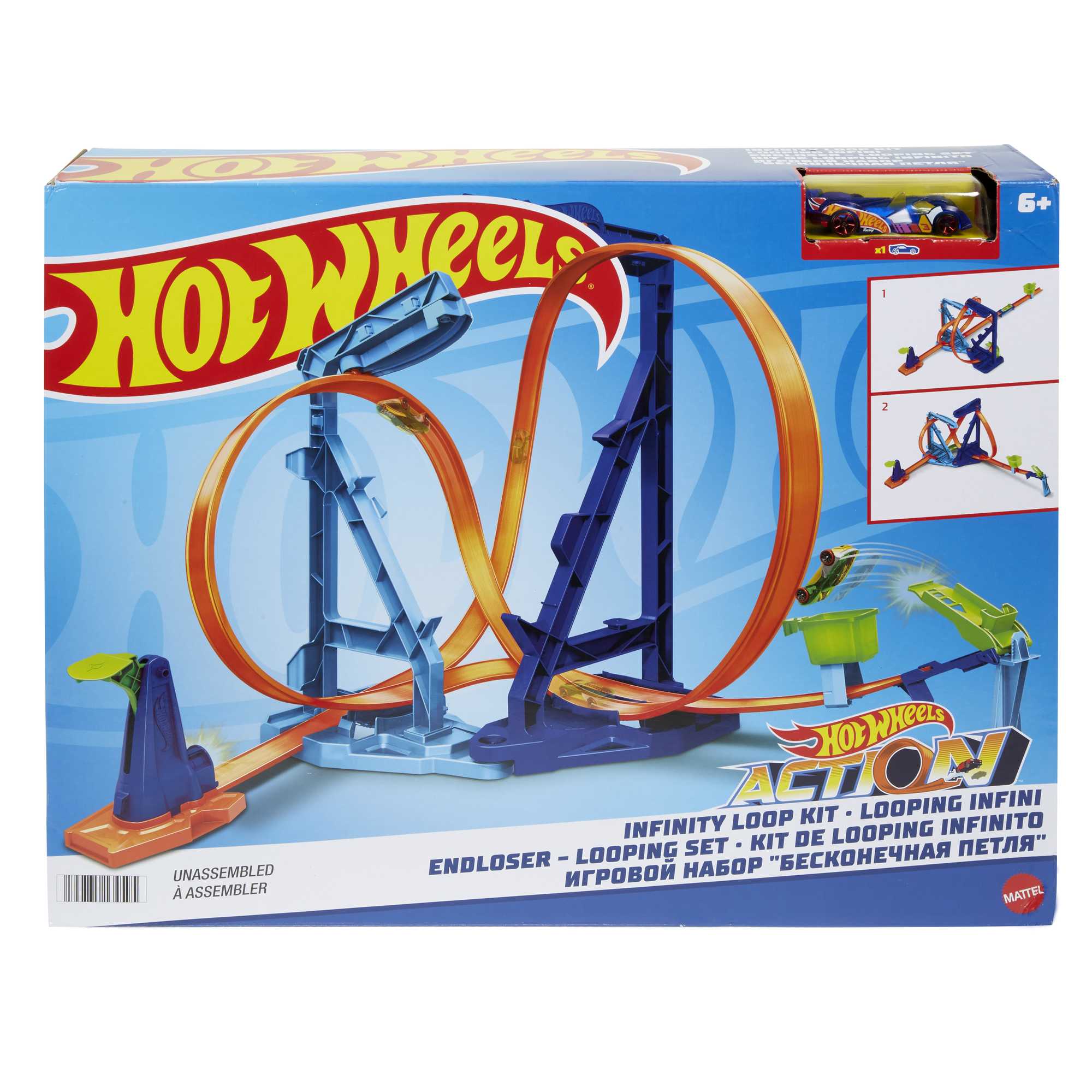 Mattel-Hot Wheels Action Infinity Loop Kit-HMX40-Legacy Toys