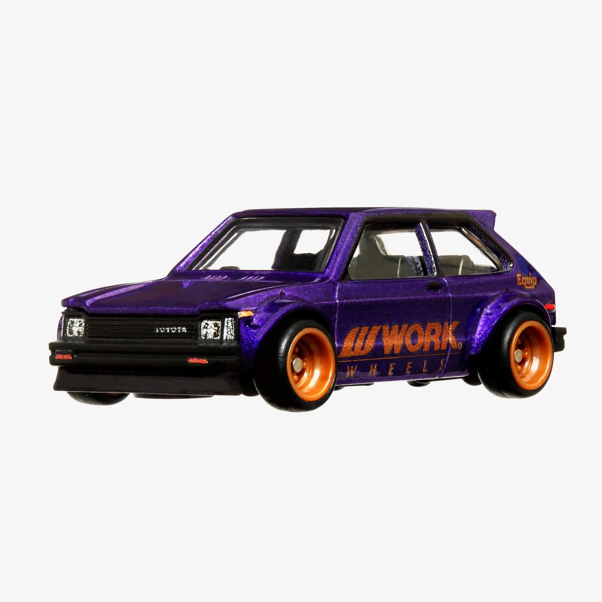 Mattel-Hot Wheels Car Culture Ronin Run '81 Toyota Starlet KP61-HCK11-Legacy Toys