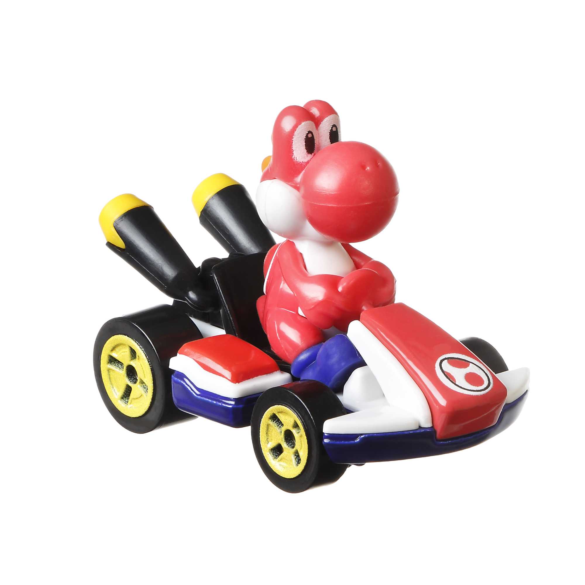 Mattel-Hot Wheels Mario Kart 2024-GBG25-Red Yoshi Standard Kart-Legacy Toys