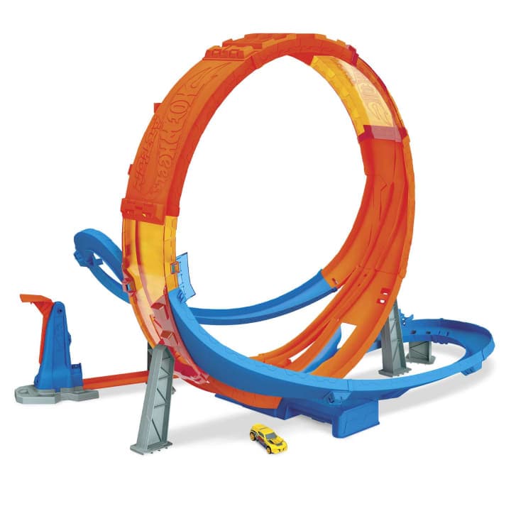 Mattel-Hot Wheels Massive Loop Mayhem Track Set-GTV14-Legacy Toys