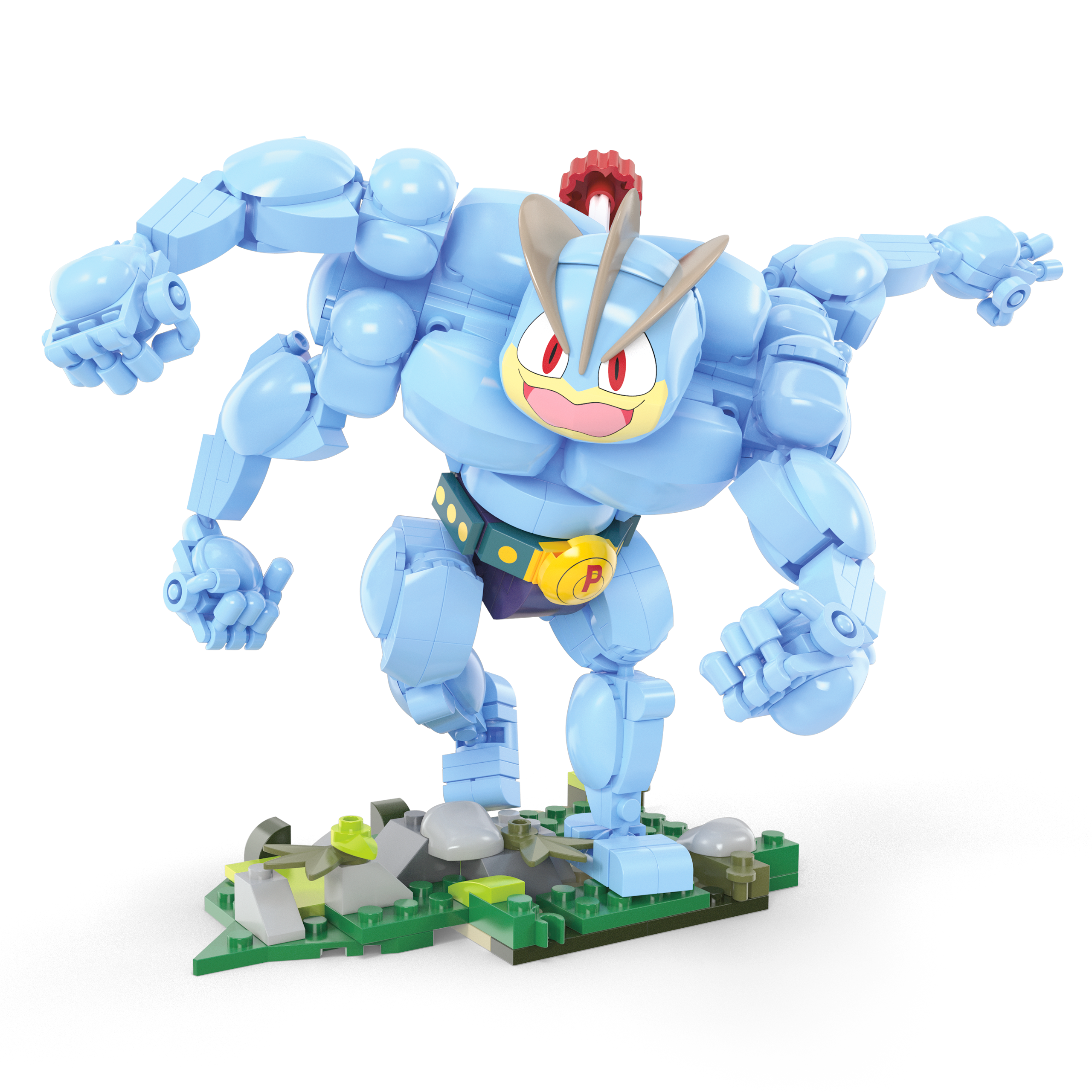 Mattel-Mega Construx Pokémon Machamp-HTH70-Legacy Toys