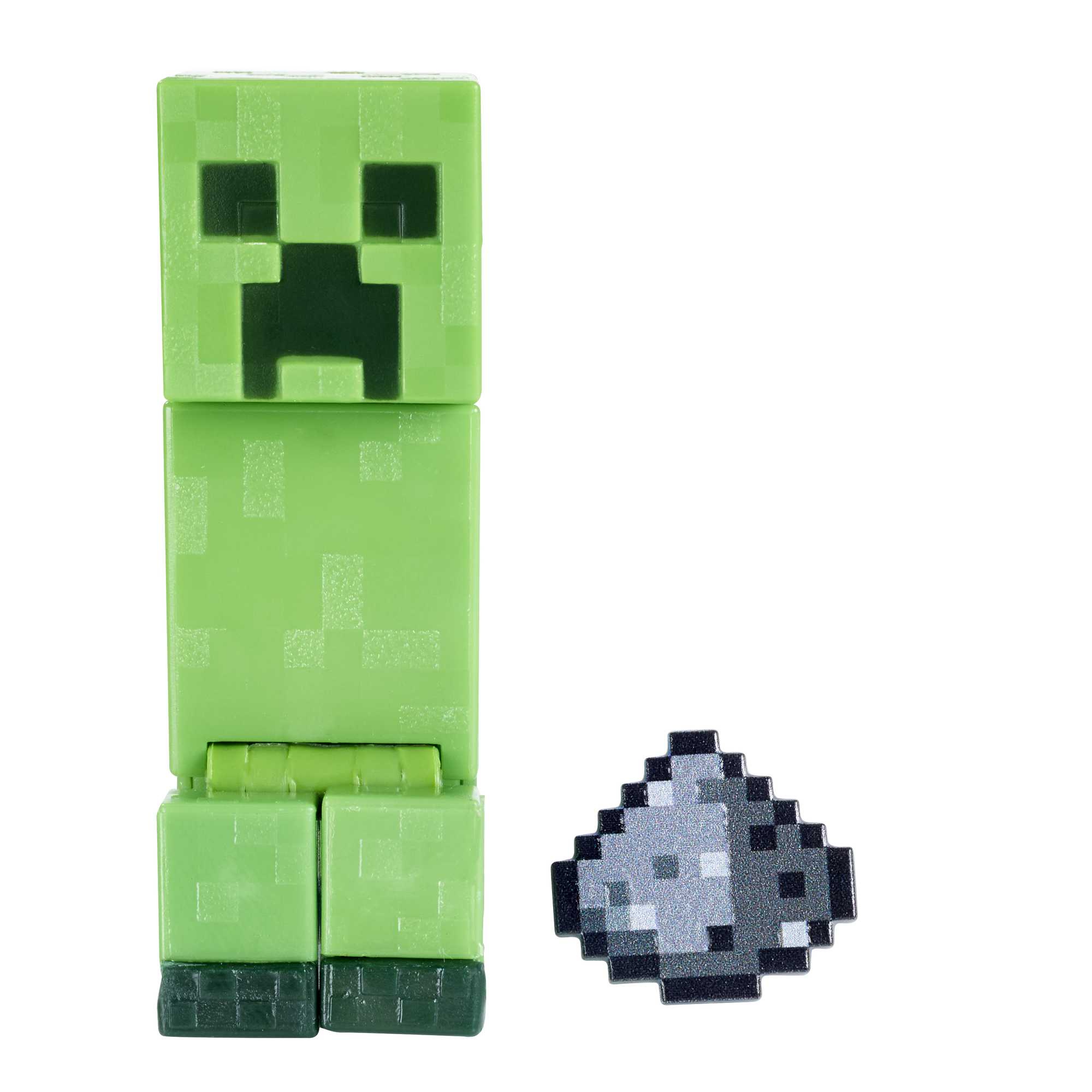 Mattel-MINECRAFT CREEPER Figure-HGP22-Legacy Toys