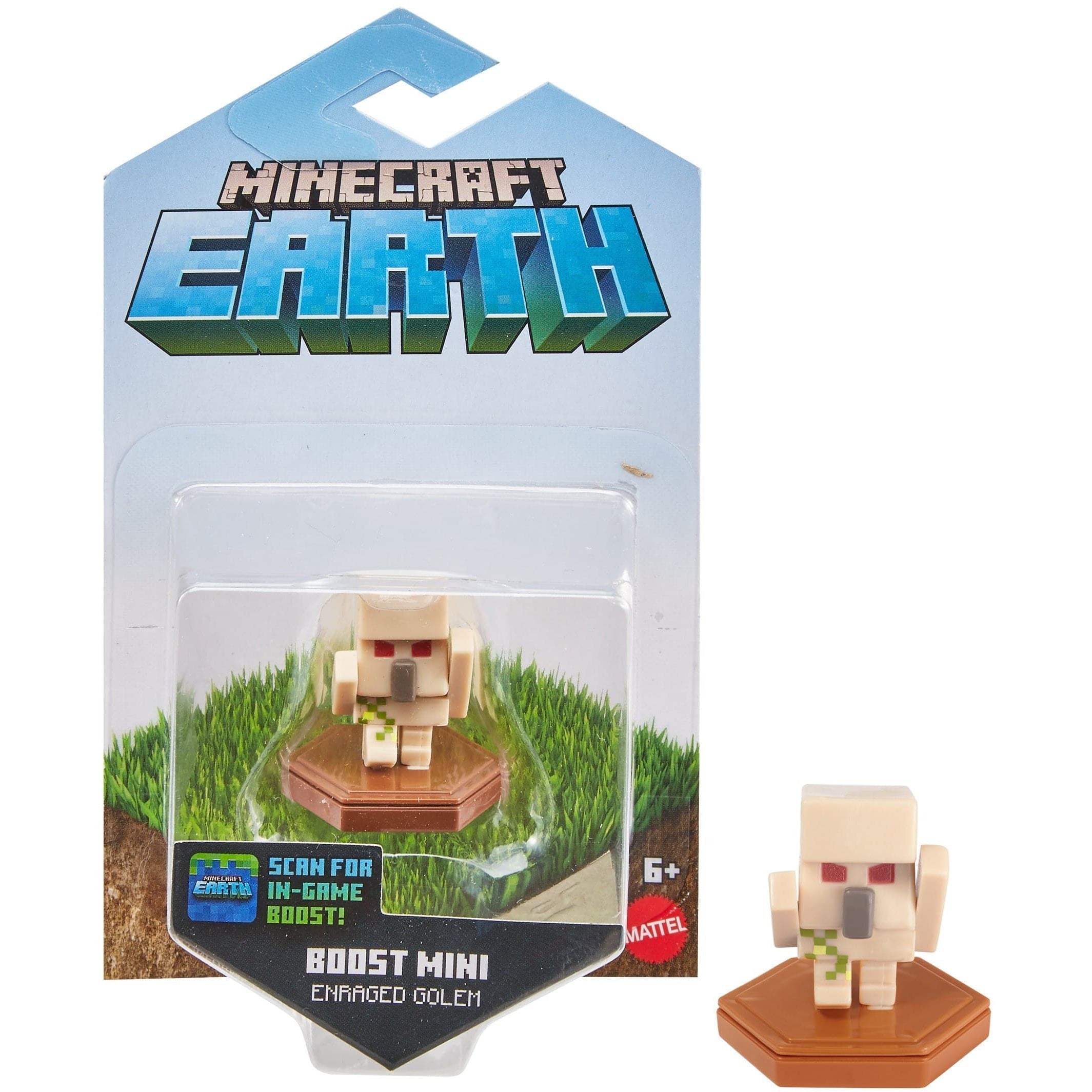 Mattel-Minecraft Earth Figure-GKT39-Enraged Golem-Legacy Toys
