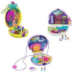 Mattel-Polly Pocket Large Wearable Compact--Legacy Toys