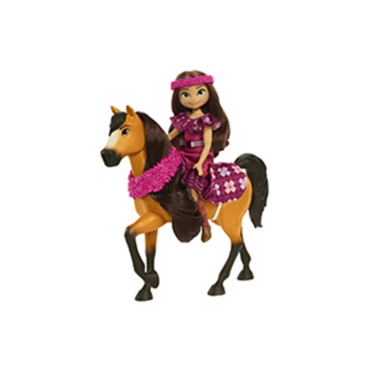 Mattel-Spirit: Riding Free Festival Doll & Horse - Lucky + Spirit-GXF63-Legacy Toys