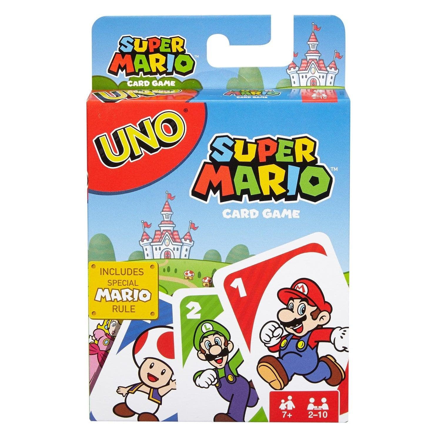 Mattel-UNO Card Game - Super Mario Bros-DRD00-Legacy Toys