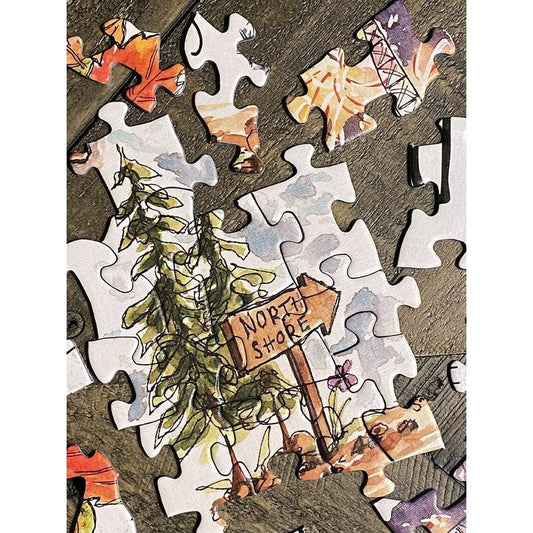 Maynards-Puzzle Twist - Duluth Alphabet - 500 Piece Puzzle-10148-Legacy Toys
