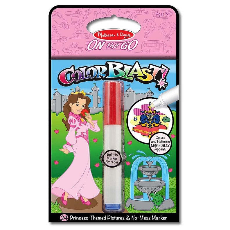 Melissa & Doug-Colorblast! Coloring Pads-5356-Princesses-Legacy Toys