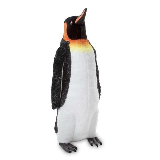 Melissa & Doug-Emperor Penguin - Lifelike Animal Giant Plush-30400-Legacy Toys