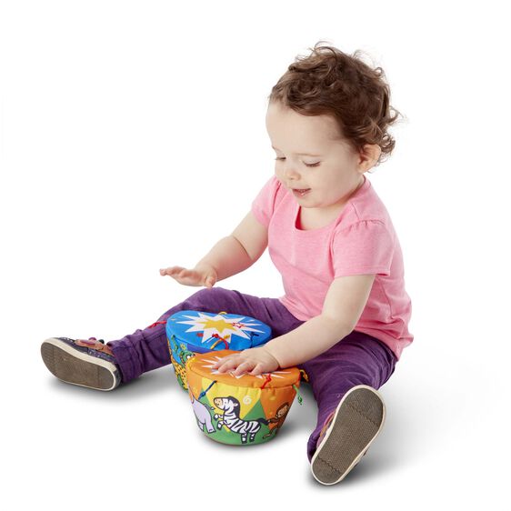 Melissa & Doug-Musical Bongos-50689-Legacy Toys