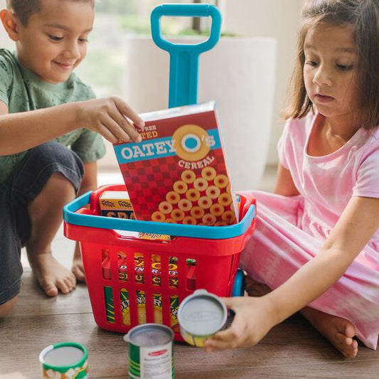 Melissa & Doug-Rolling Grocery Basket-4073-Legacy Toys