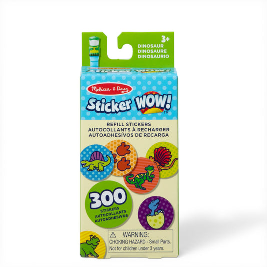 Melissa & Doug-Sticker WOW! Refill Stickers - Dinosaur-50326-Legacy Toys