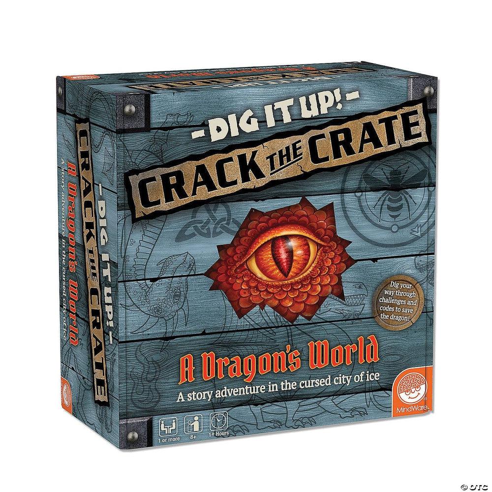 MindWare-Dig It Up! Crack The Crate - A Dragon's World-14093635-Legacy Toys