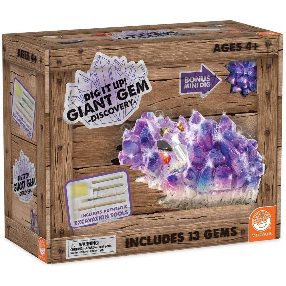 MindWare-Dig It Up!: Giant Gem Discovery-13937381-Legacy Toys