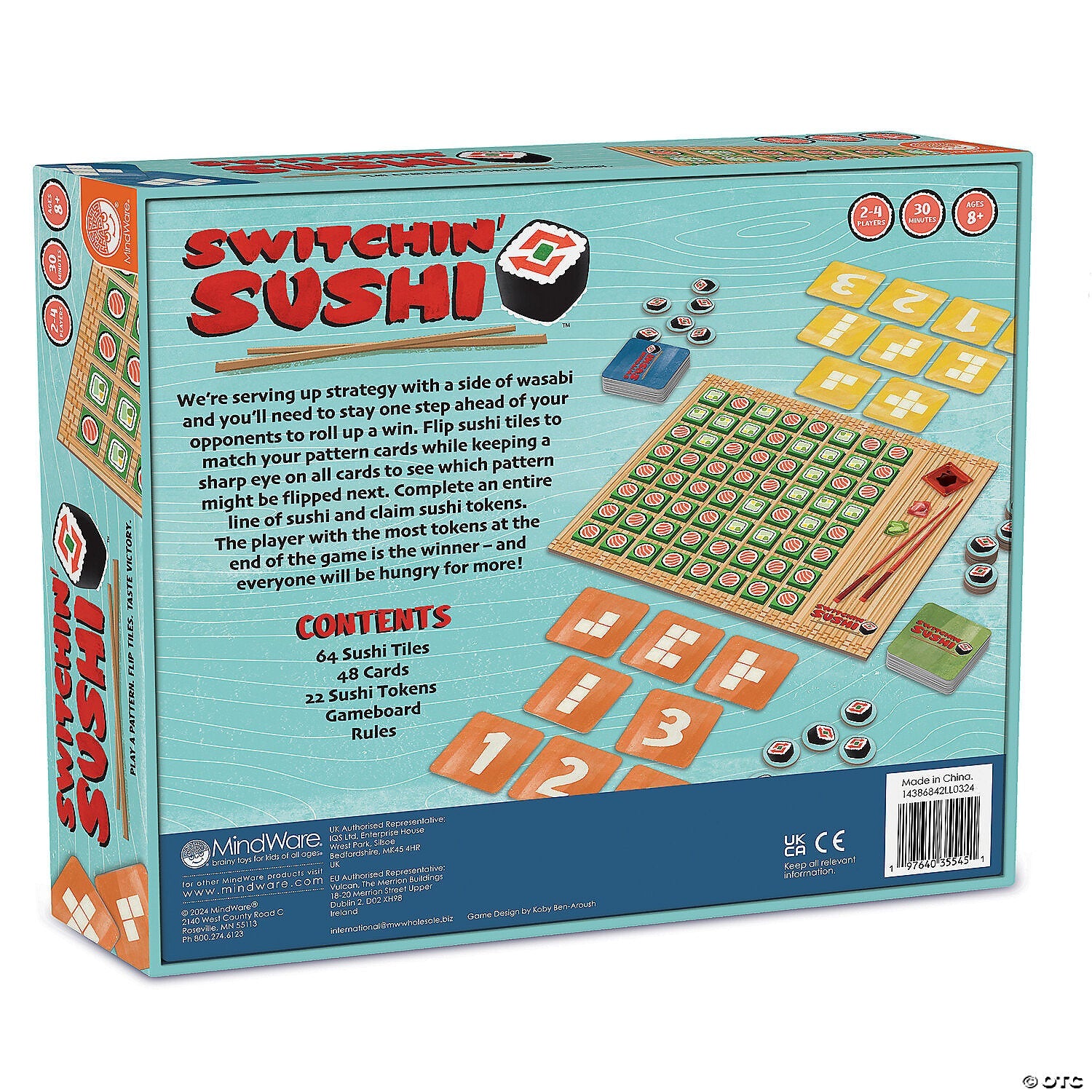 MindWare-Switchin’ Sushi Game-14386842-Legacy Toys