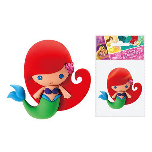 Monogram-3D Foam Collectible Magnet - Disney Princess Ariel-86118-Legacy Toys