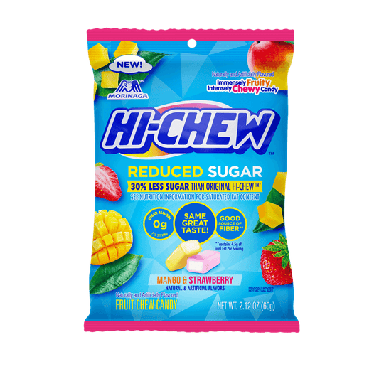 Morinaga-HI-CHEW Reduced Sugar Bag 2.12oz-15230-Legacy Toys