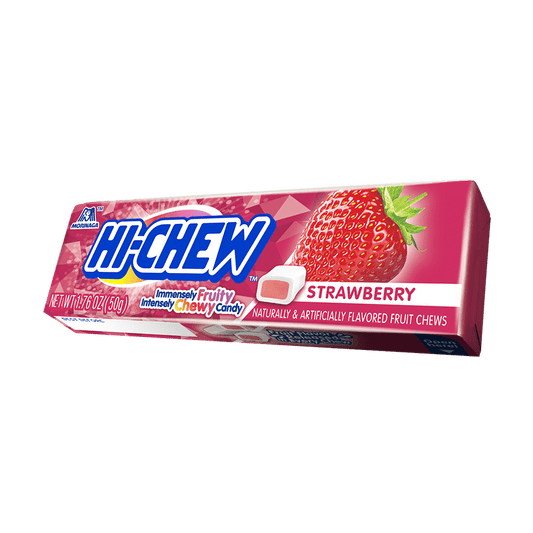 Morinaga-Hi-Chew Stick Strawberry 1.76 oz.-10363-Legacy Toys
