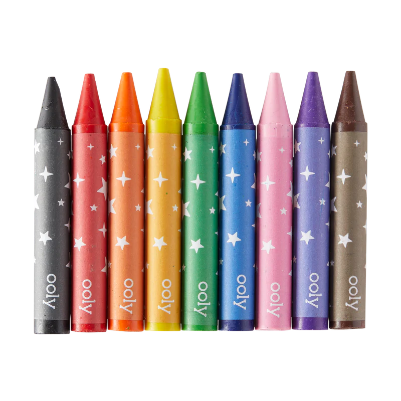 Ooly Happy Triangles Jumbo Crayons