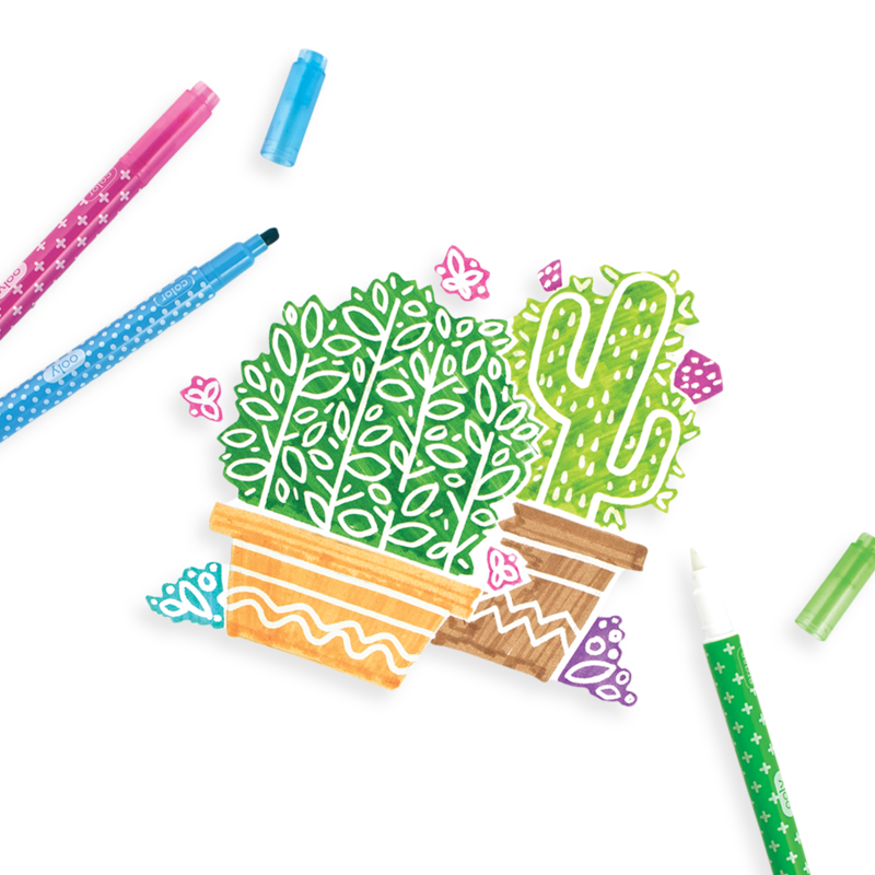 Ooly-Make No Mistake Erasable Markers-130-046-Legacy Toys