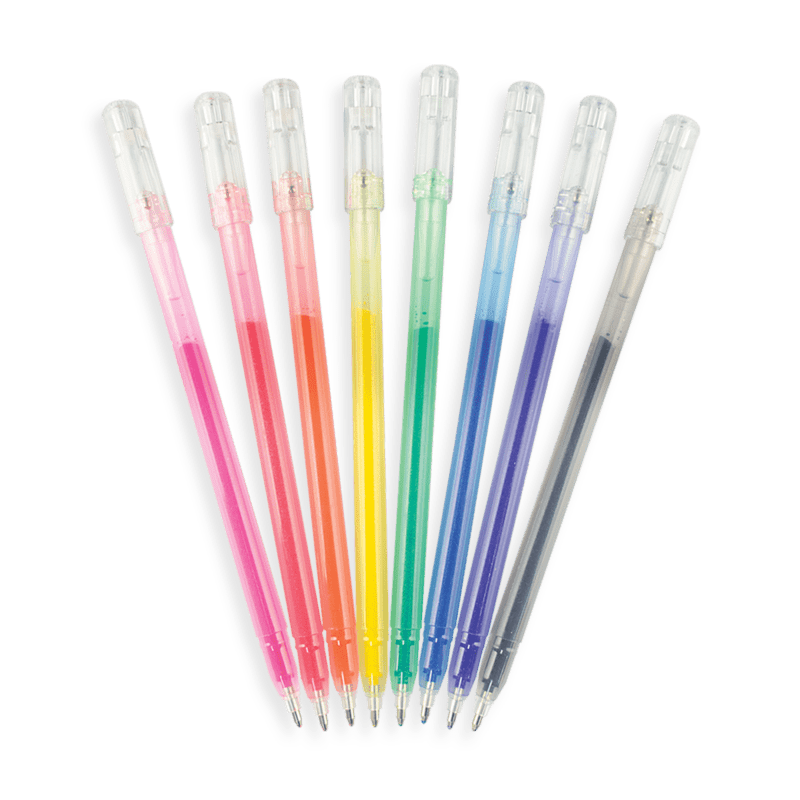 Ooly-Radiant Writers Glitter Gel Pens-132-090-Legacy Toys