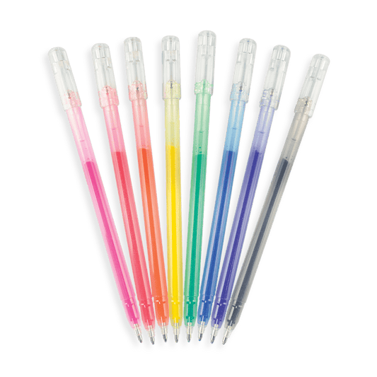 Ooly-Radiant Writers Glitter Gel Pens-132-090-Legacy Toys