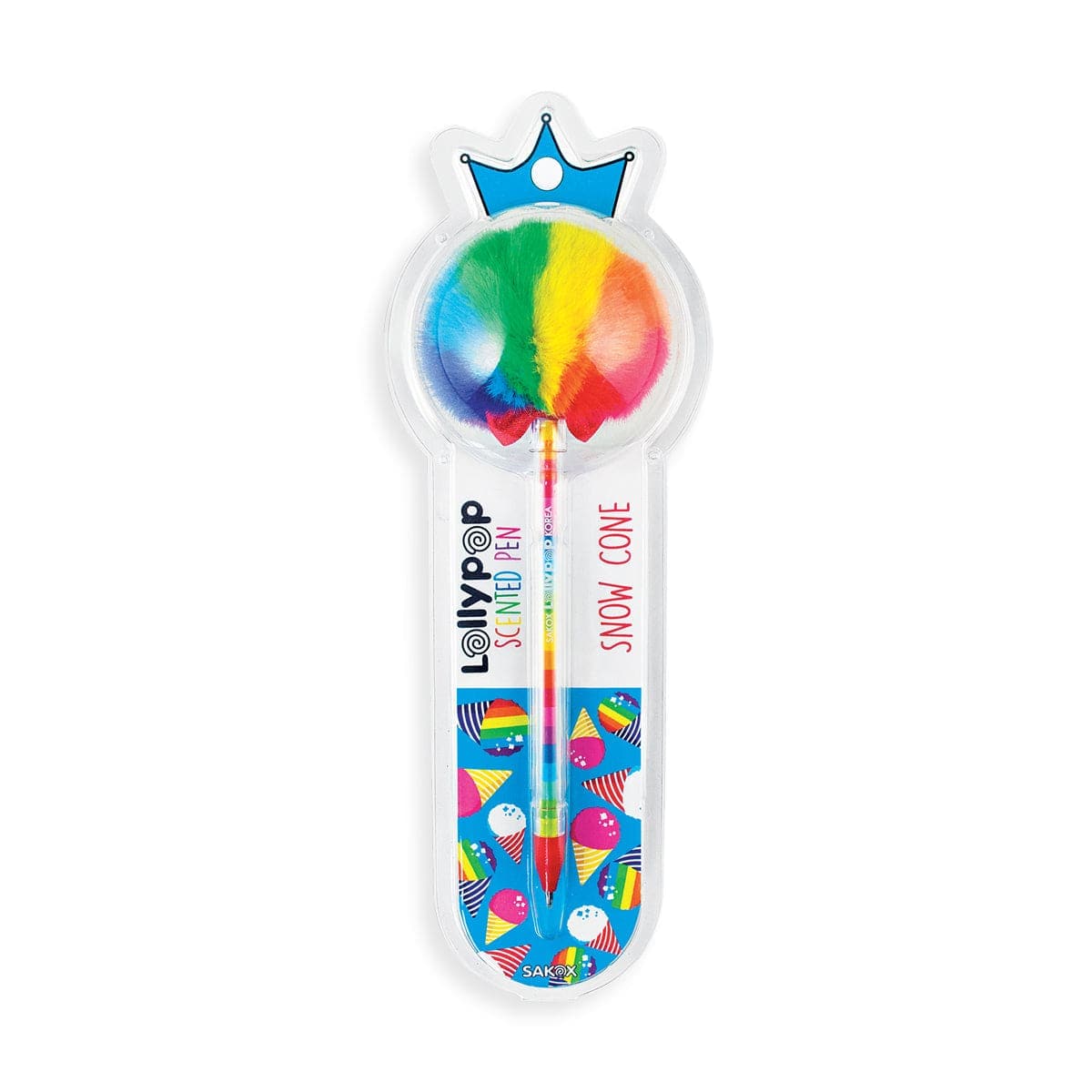 Ooly-Sakox Lollypop Pen - Snow Cone-160-049-Legacy Toys