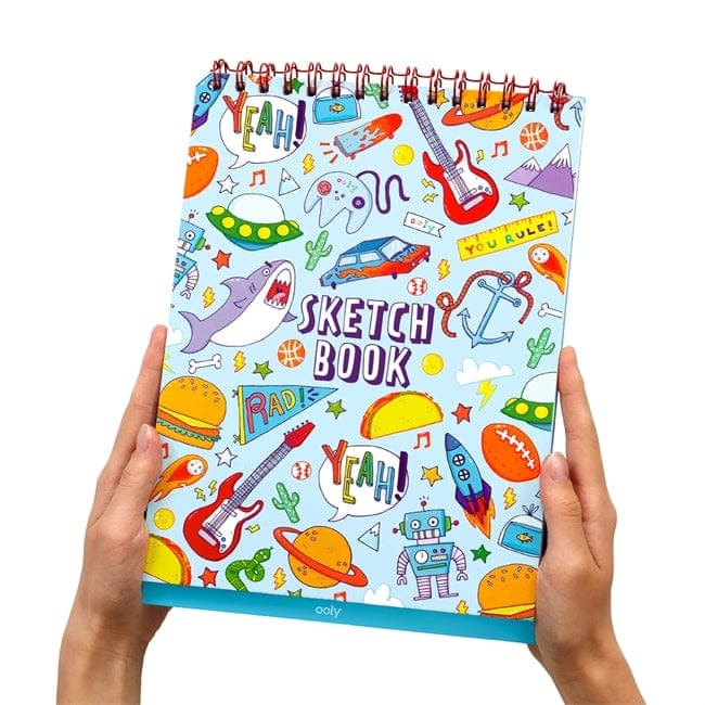 Ooly-Standing Sketchbook - Awesome Doodles-118-214-Legacy Toys