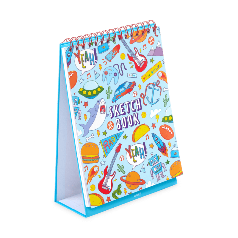 Ooly-Standing Sketchbook - Awesome Doodles-118-214-Legacy Toys