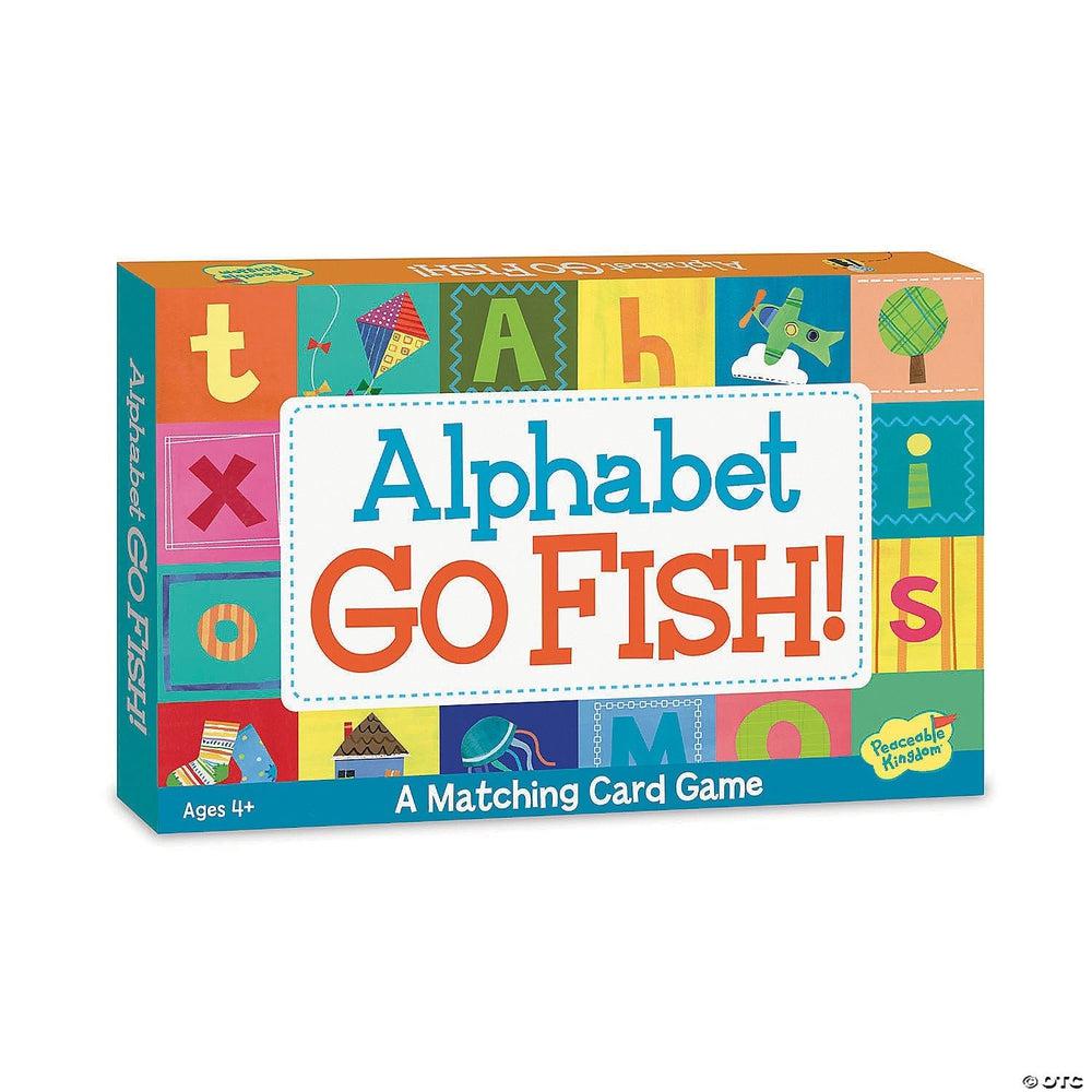 Peaceable Kingdom-Alphabet Go Fish--Legacy Toys