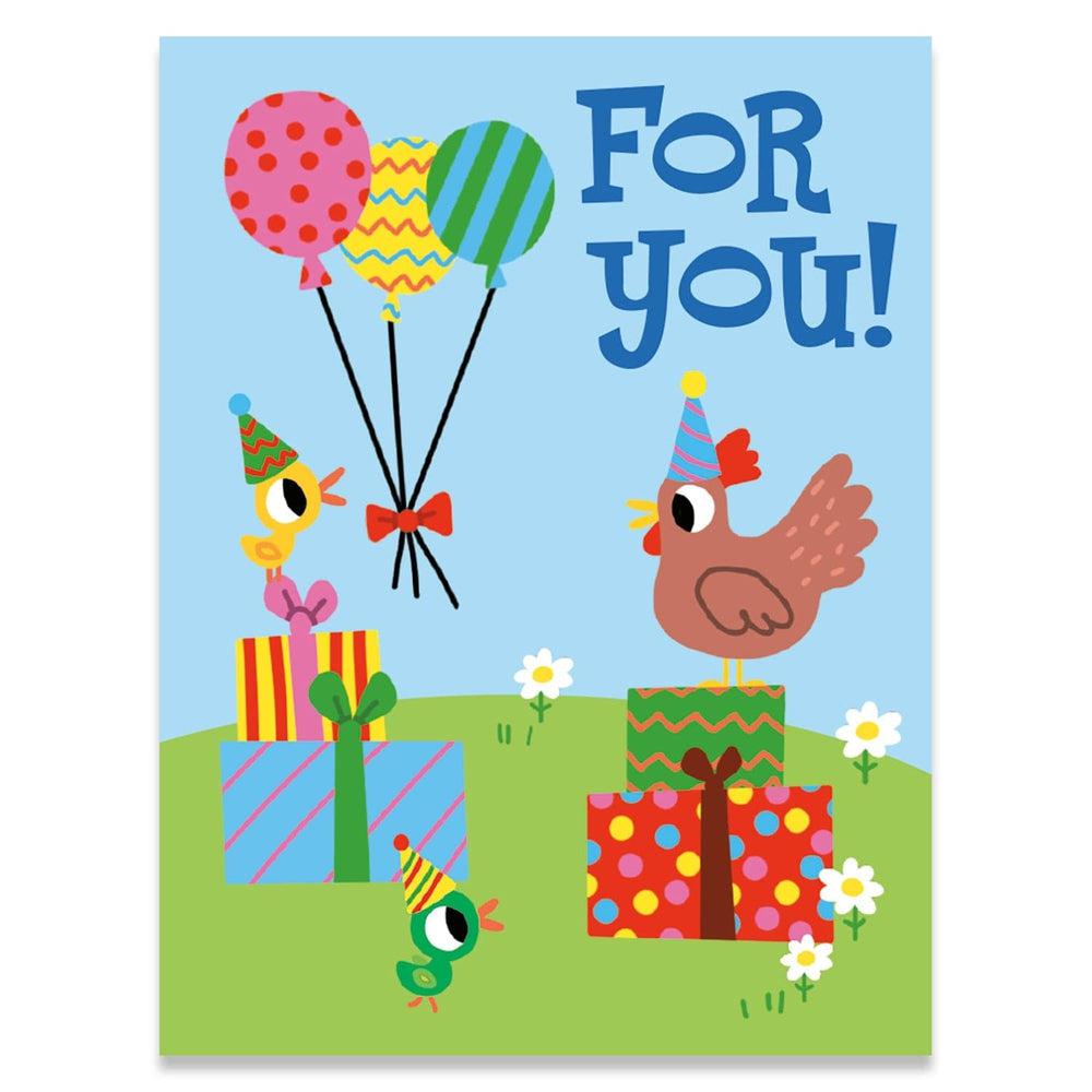 Peaceable Kingdom-Mini Card Enclosures-PK11018-Farm Chicks-Legacy Toys