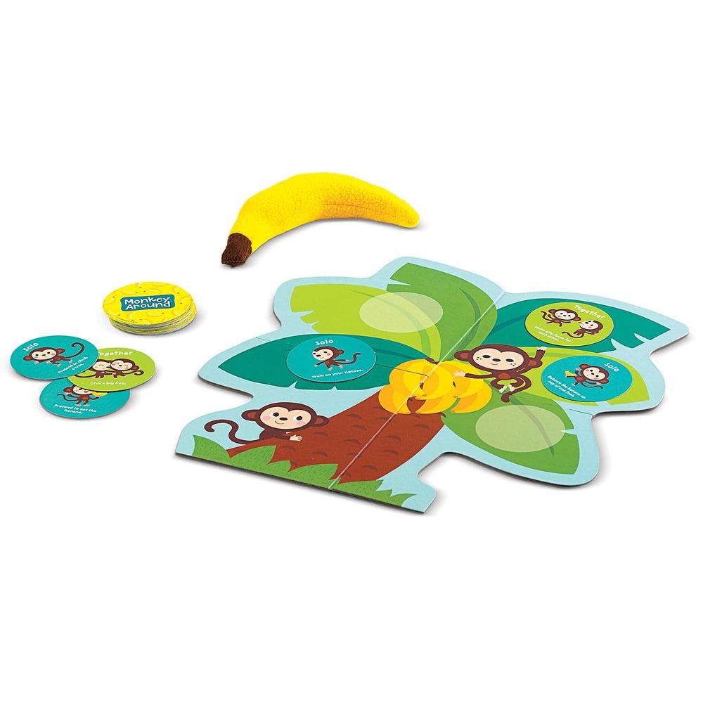 Peaceable Kingdom-Monkey Around The Wiggle and Giggle Game-GTT101-Legacy Toys