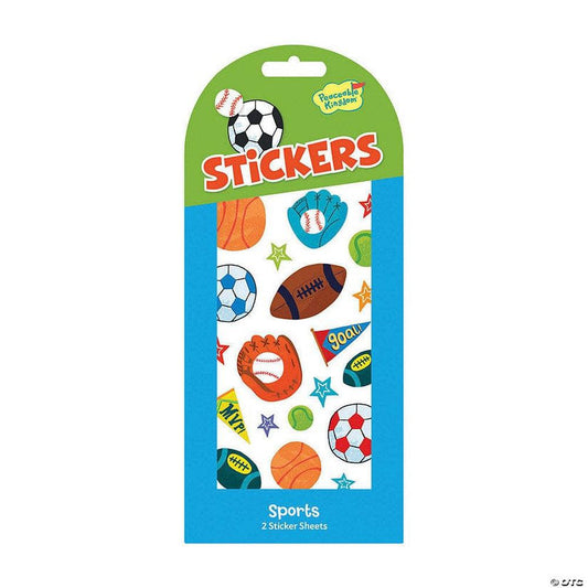 Peaceable Kingdom-Sticker Pack - Sports-STK212-Legacy Toys