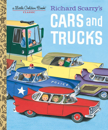 Penguin Random House-Richard Scarry's Cars and Trucks-9781101939277-Legacy Toys