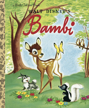 Penguin Random House-Walt Disney's Bambi Little Golden Book-9780736423083-Legacy Toys