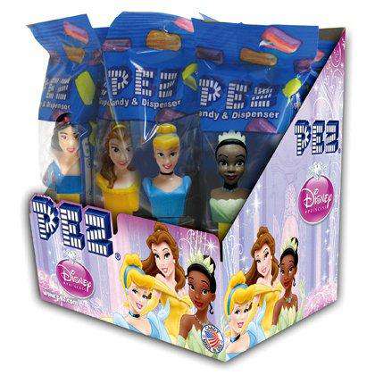PEZ Candy-Pez Blister Card Dispenser - Disney Princesses - Assorted Styles-79819-Legacy Toys
